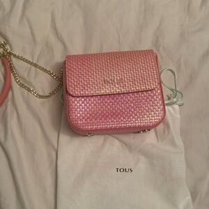 Tous crossbody perly pink